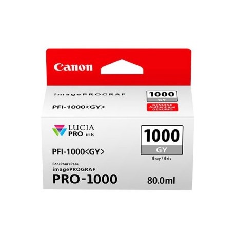 CANON PFI1000GY GREY INK TANK