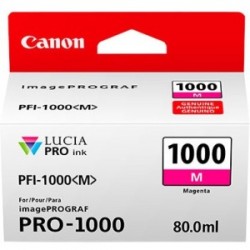 CANON PFI1000M MAGENTA INK TANK
