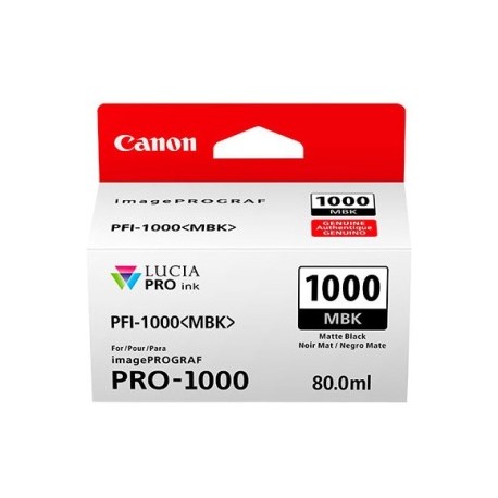 CANON PFI1000MBK MATTE BLACK INK TANK