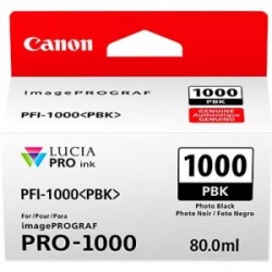 CANON PFI1000PBK BLACK INK TANK