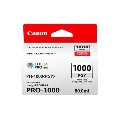 CANON PFI1000PGY PHOTO GREY INK TANK