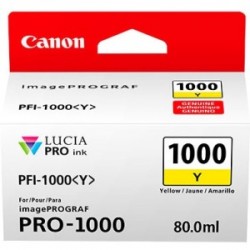 CANON PFI1000Y YELLOW INK TANK